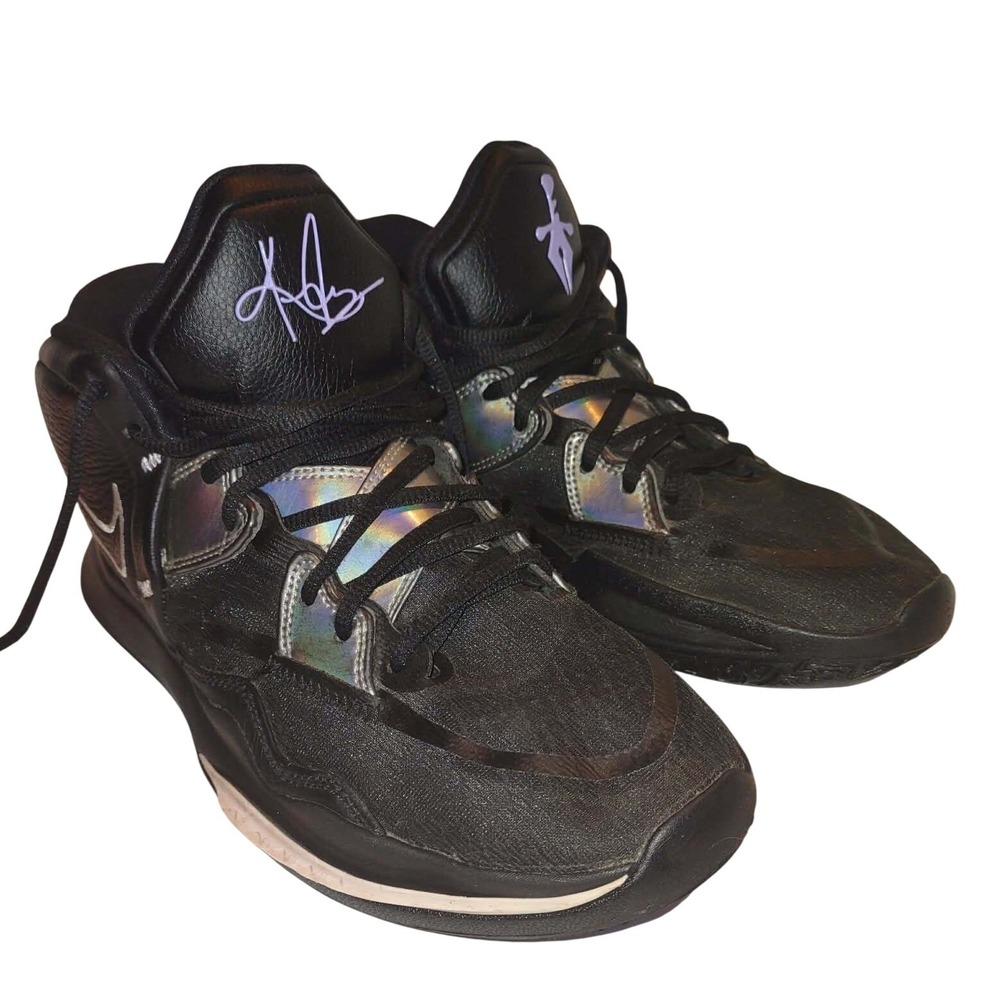 Nike Kyrie Infinity Black Anthracite Iridescent Basketball Shoes 10 CZ0204-005